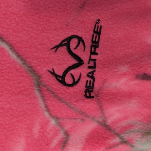 Realtree fleece jacket size medium 8-10 - Picture 2 of 5